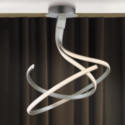 Mantra Suspension LED Nur au design courbé