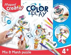 MAPED - Puzzle Color and Play