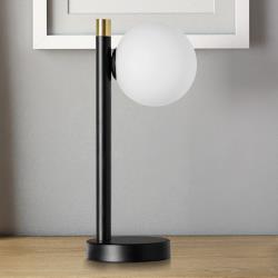 MILOOX BY Sforzin lampe à poser Pomi à 1 MILOOX BY Sforzin lampe avec sphère de verre
