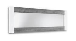 Miroir VERTIGO blanc/chêne gris