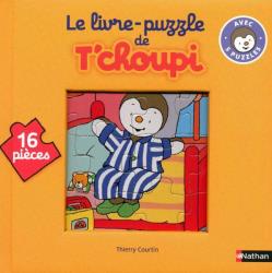 Nathan - Livre-puzzle T'Choupi - 16 pièces