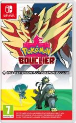 Jeu Switch Nintendo Pokémon Bouclier+Pass Extension pr Pok.B