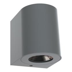 Nordlux applique d'extérieur LED Canto 2, 10cm, grise