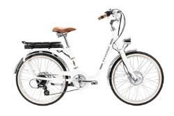 Vélo électrique Peugeot VAE City E-Legend 24 pouces moteur Roue Avant Blanc