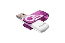 Clé USB 64 GB Philips VIVID FM64FD05B/00 violet USB 2.0