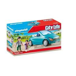 PLAYMOBIL - 70285 - Papa avec enfant et voiture cabriolet