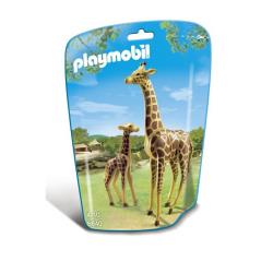 PLAYMOBIL CITY LIFE - Girafe et girafon - 6640