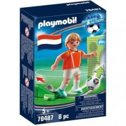 Playmobil Le Football - Joueur Néerlandais - 70