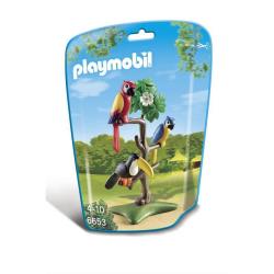 Playmobil - Perroquets et Toucan - 6653