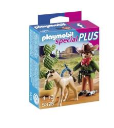 PLAYMOBIL SPECIAL PLUS - Cow-boy avec poulain