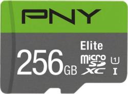 Carte Micro SD PNY microSDXC Elite 256Go + Adaptateur SD