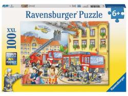 Ravensburger - Puzzle 100 p XXL - Nos pompiers