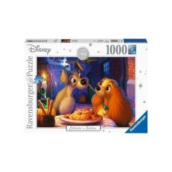 Ravensburger - Puzzle 1000 p - La Belle et le Clochard (Collection Disney)