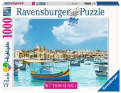 Ravensburger - Puzzle 1000 p - Malte la méditerranéenne (Puzzle Highlights)