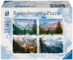 Ravensburger - Puzzle 18000 p - Un château au fil des saisons