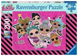 Ravensburger - Puzzle 200 p XXL - Girl power / LOL Surprise