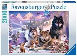 Ravensburger - Puzzle 2000 p - Loups dans la neige