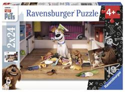 Ravensburger - Puzzle 2X24 PIECES COMME DES BÊTES