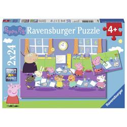 Ravensburger - Puzzle 2X24 pièces Peppa Pig