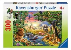 Ravensburger - Puzzle 300 p XXL - Un coucher de soleil à l'oasis