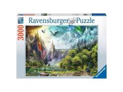 Ravensburger - Puzzle 3000 p - Règne des dragons