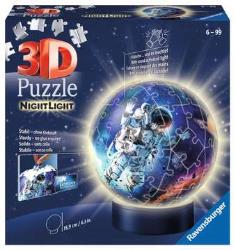 Ravensburger - Puzzle 3D Ball 72 p illuminé - Les astronautes