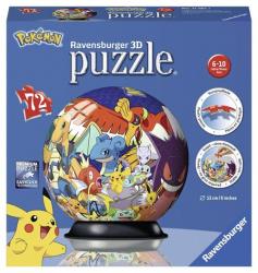 Ravensburger - Puzzle 3D rond 72 p - Pokémon