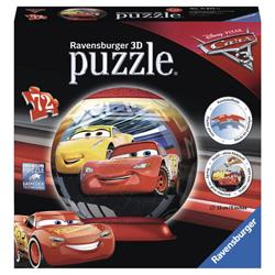RAVENSBURGER Puzzle ball 72 pièces : Cars 3
