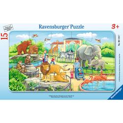 Ravensburger - PUZZLE CADRE 15 P - ANIMAUX D'AFRIQUE