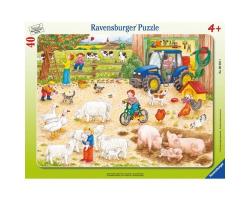 Ravensburger - Puzzle cadre 30-48 p - A la ferme