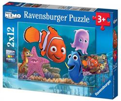 Ravensburger - Puzzles 2 x 12 pièces - Némo