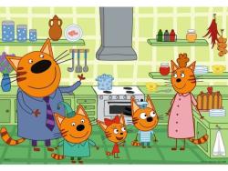 Ravensburger - Puzzles 2x24 p - A la maison avec les Kid-E-Cats