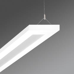Regiolux Suspension bureau LED Stail microprismes 32W blanc