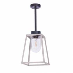 Roger Pradier suspension lanterne lampiok n°2 h60 cm ip65 gris - soie