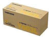 Toner dorigine jaune Samsung CLT-Y603L SU557A 10000 pages