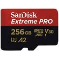 Carte microSDXC SanDisk Extreme Pro SDSQXCZ-256G-GN6MA 256 GB