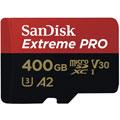 Carte microSDXC SanDisk Extreme Pro SDSQXCZ-400GGN6MA 400 GB