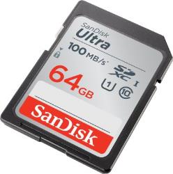 Carte SDXC 64 GB SanDisk Ultra SDSDUNR6NN-064GR Class 10, UHS-I