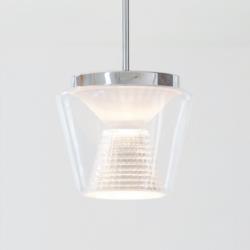 Serien Lighting Suspension LED Annex avec verre de cristal
