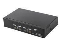 StarTech.com Switch KVM DisplayPort 4K 60 Hz a 4 ports avec hub USB 2.0 integre