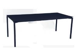 Table 195 x 95 cm Calvi FERMOB - BLEU ABYSSE