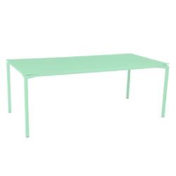 Table 195 x 95 cm Calvi FERMOB - vert opaline