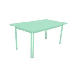 Table aluminium FERMOB Costa 160 x 80 cm - vert opaline