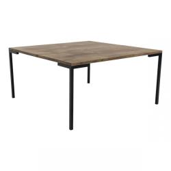 Table Basse en Chêne LUGANO 90 x 90 cm