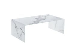 Table basse MARBLE blanc