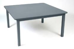 Table carrée FERMOB Craft, 6/8 personnes - GRIS ORAGE