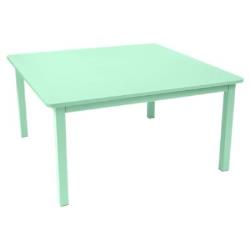 Table carrée FERMOB Craft, 6/8 personnes - vert opaline
