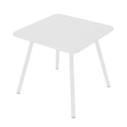 Table démontable FERMOB LUXEMBOURG 80 x 80 cm - BLANC