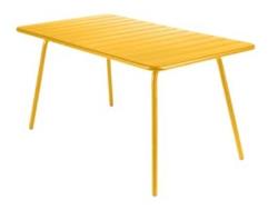 Table FERMOB Luxembourg, 4/6 personnes 143x80cm - MIEL