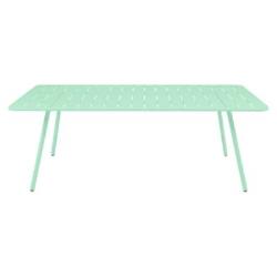 Table FERMOB Luxembourg, 6/8 personnes - vert opaline